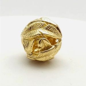 Trollbeads Angels Feathers 18k Gold